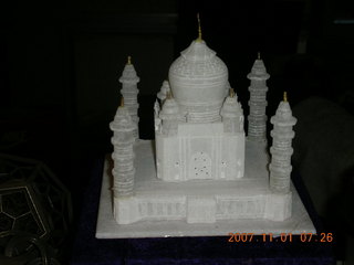 repaired taj mahal model