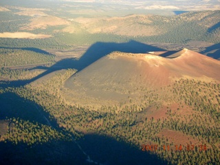 aerial - mountains near Sunset Crater