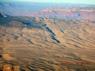 aerial -- Colorado River canyon