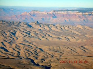 aerial - Little Colorado River canyon