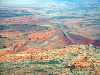 aerial - Canyonlands