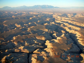 aerial - Utah at dawn