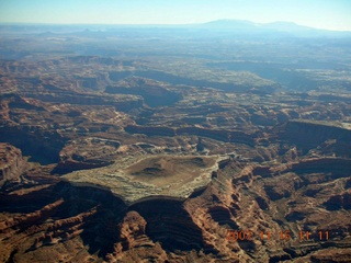 Flying with LaVar Wells - Upheaval Dome - aerial