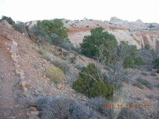 Canyonlands National Park - Lathrop Trail hike sign