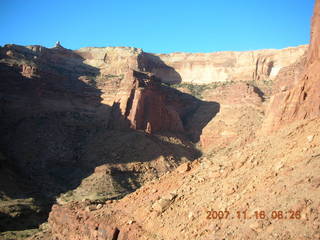 63 6bg. Canyonlands National Park - Lathrop Trail hike