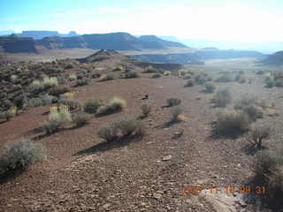 Canyonlands National Park - Lathrop Trail hike - Adam (tripod)