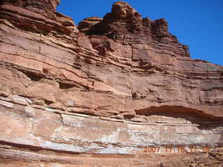 203 6bg. Canyonlands National Park - Lathrop Trail hike