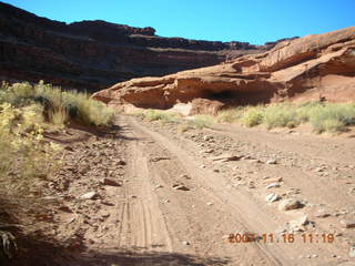 205 6bg. Canyonlands National Park - Lathrop Trail hike