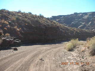 241 6bg. Canyonlands National Park - Lathrop Trail hike