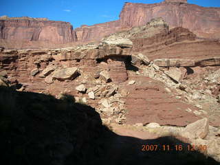 255 6bg. Canyonlands National Park - Lathrop Trail hike