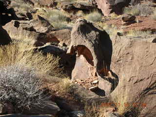 278 6bg. Canyonlands National Park - Lathrop Trail hike