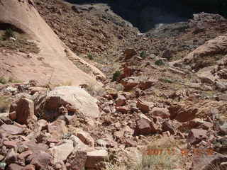 292 6bg. Canyonlands National Park - Lathrop Trail hike