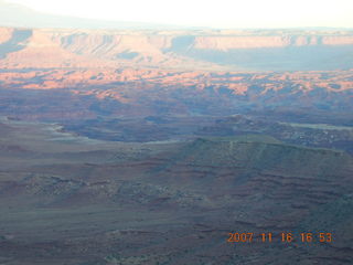 Canyonlands National Park - Buck Canyon overlook at sunset