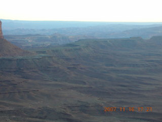 Canyonlands National Park - Green River viewpoint at sunset