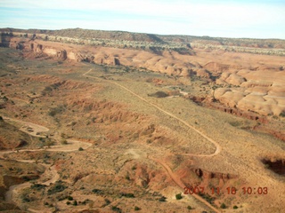 aerial - Canyonlands