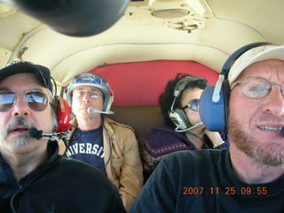 Adam flying N4372J over Utah landscape