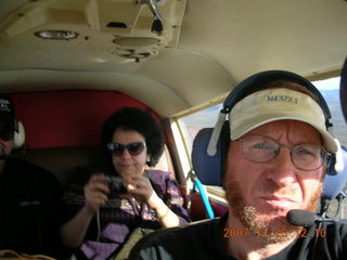 Adam flying N4372J over Utah landscape