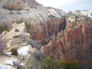 Zion National Park - Angels Landing hike - knife edge