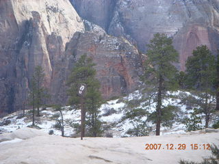 Zion National Park - Angels Landing hike - view from the top