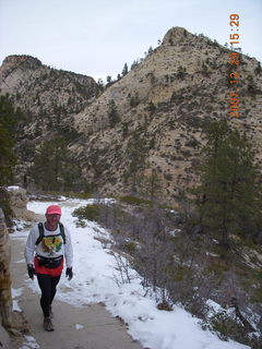 Zion National Park - West Rim trail - Adam