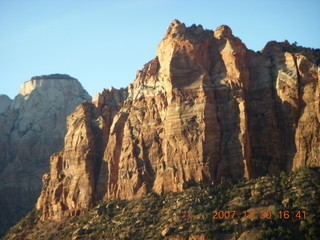 427 6cw. Zion National Park - driving on the road