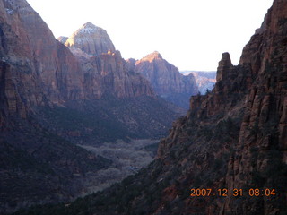 17 6cx. Zion National Park - sunrise Angels Landing hike