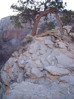 71 6cx. Zion National Park - sunrise Angels Landing hike