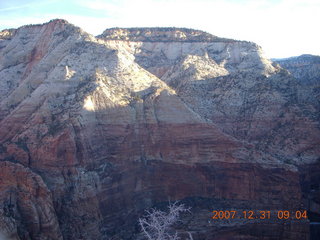 Zion National Park - sunrise Angels Landing hike - view from the top