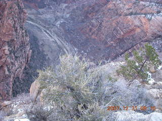 Zion National Park - sunrise Angels Landing hike - view from the top