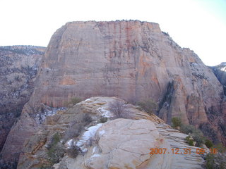 Zion National Park - sunrise Angels Landing hike - view from the top