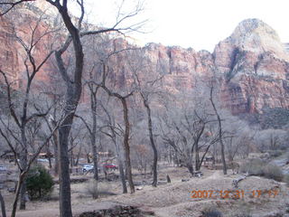 Zion National Park - sunset along the Virgin River