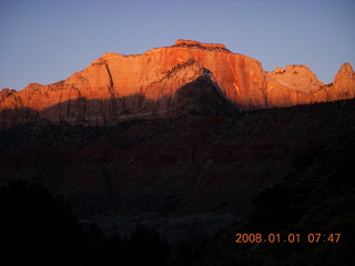 Zion National Park - sunrise Watchman hike