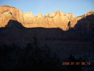 27 6d1. Zion National Park - sunrise Watchman hike