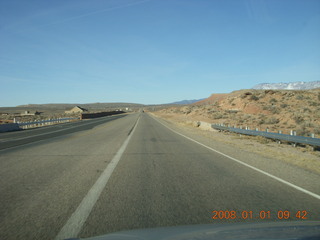 76 6d1. driving from Zion to Saint George