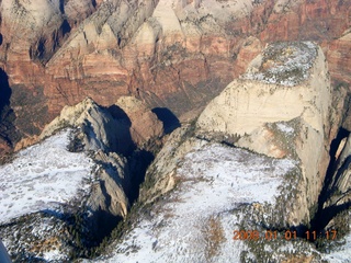 aerial - Zion National Park