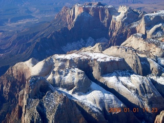 aerial - Zion National Park