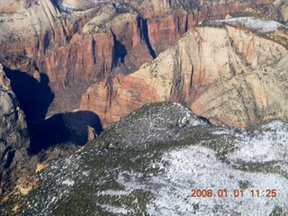 aerial - Zion National Park