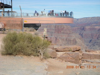 aerial - Grand Canyon West- Skywalk