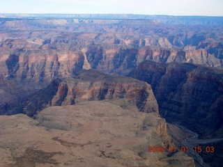 Grand Canyon West - road from Guano Point to airport