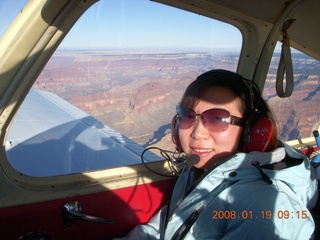 952 6dk. Sonia in N4372J - aerial - Grand Canyon