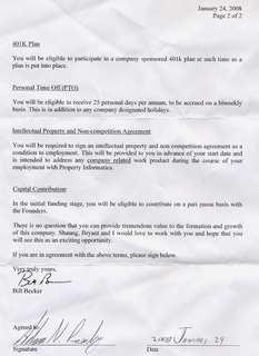 PI job letter page 2