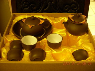 tea set - gift from Sonia