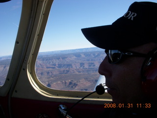 Aldo flying N4372J over grand canyon