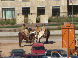 Pony Express in Scottsdale for SuperBowl celebration