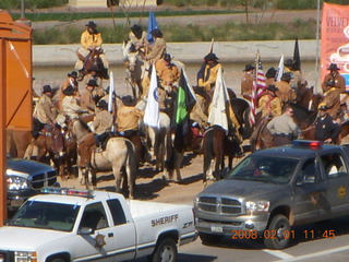 Pony Express in Scottsdale for SuperBowl celebration