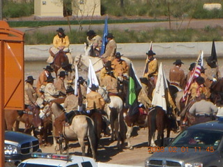 Pony Express in Scottsdale for SuperBowl celebration