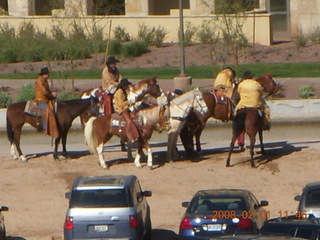 Pony Express in Scottsdale for SuperBowl celebration
