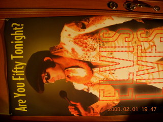 Tom Redd party - Tom as Elvis