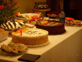 Tom Redd party - cakes