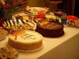 Tom Redd party - cakes